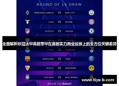 全面解析欧冠法甲英超意甲在赛制实力商业运营上的全方位关键差异